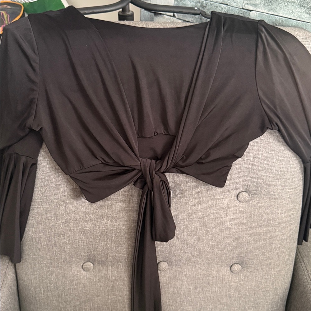 Women’s Bolero Length Cover-up Black